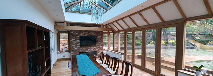 Bespoke Oak Orangery Designs - Before and After